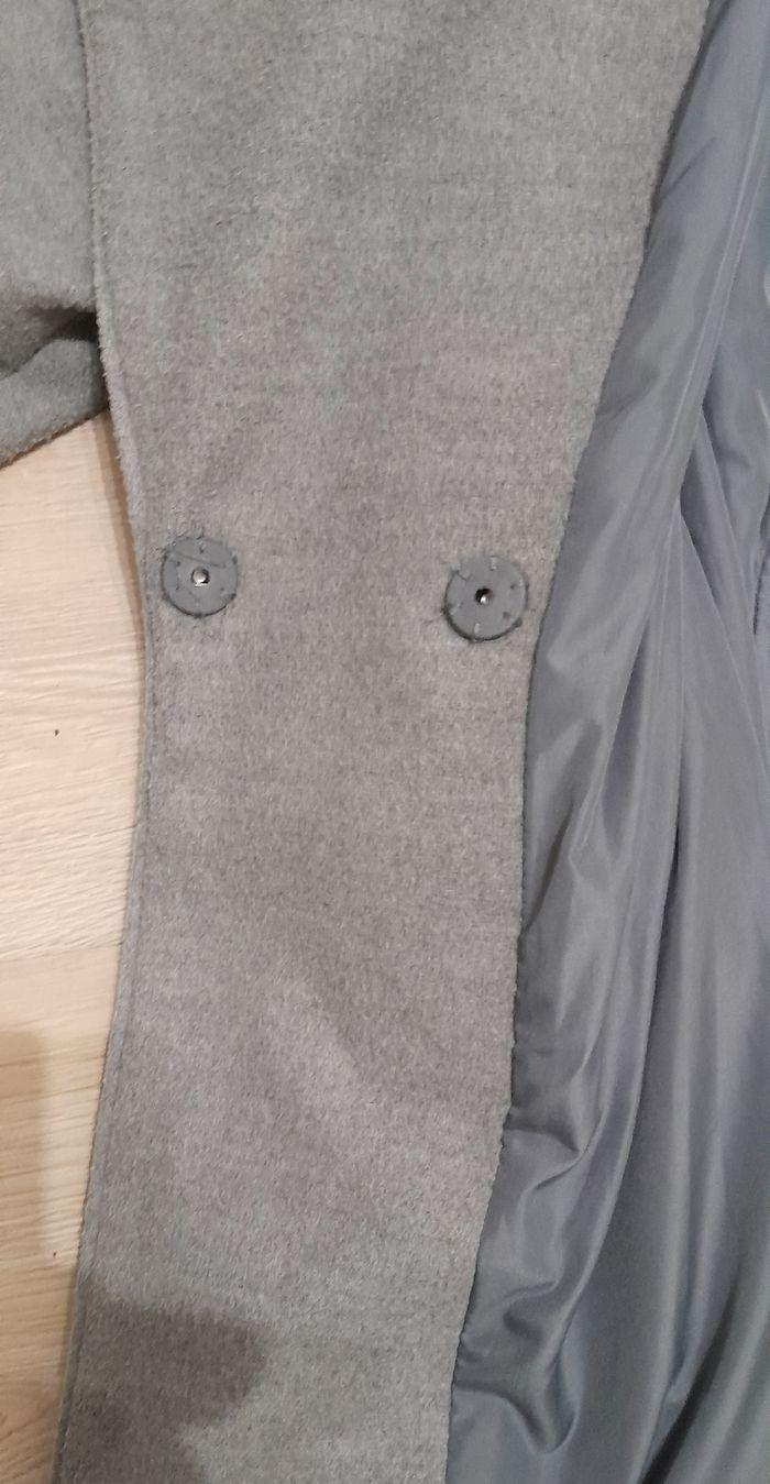 Manteau gris chaud. T.36. - photo numéro 5