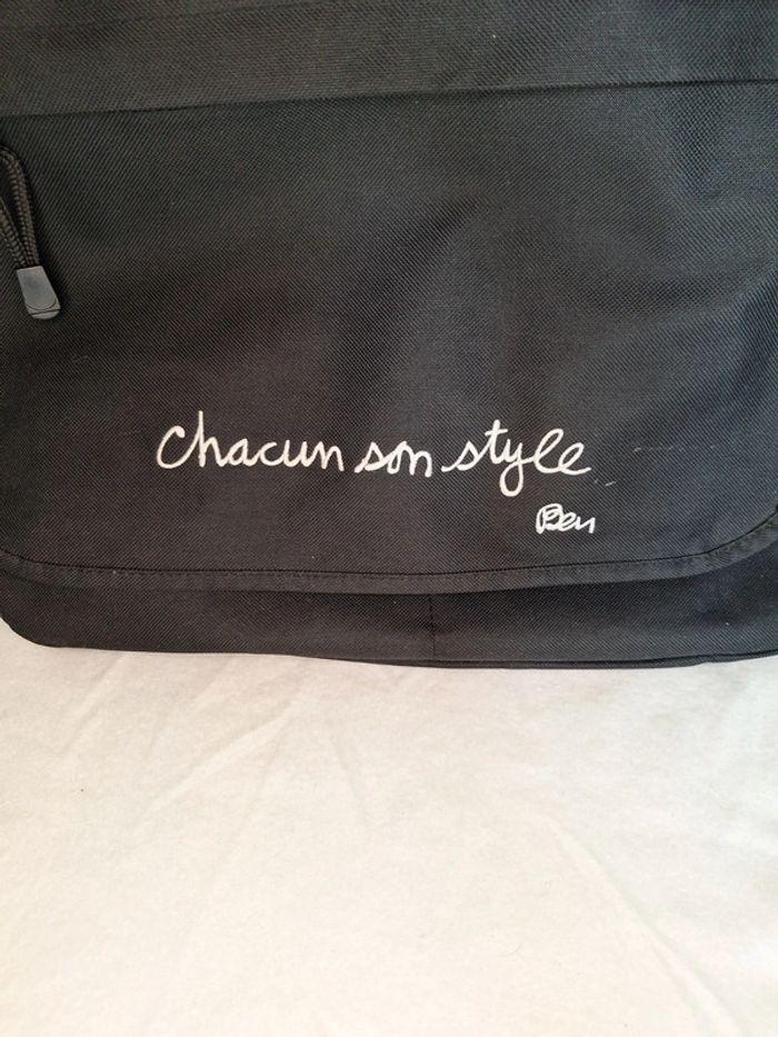 Sac bandoulière noir quo vadis chacun son style ben - photo numéro 2