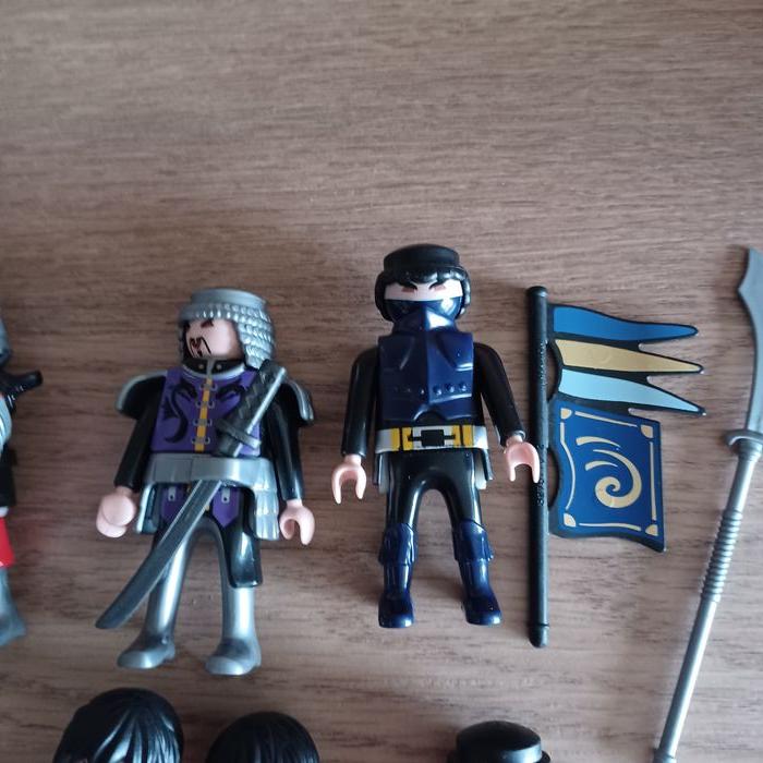 Lot de 8 samourais playmobil - photo numéro 5