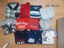 Lot de 11 maillots manches longues