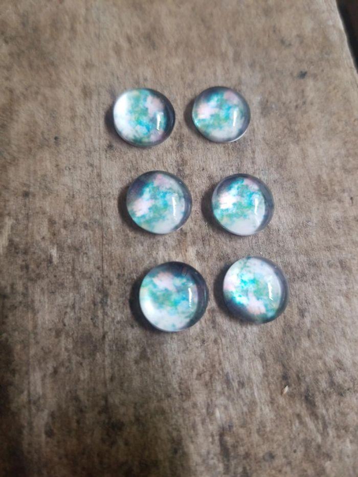 Lot de 6 cabochons - photo numéro 1