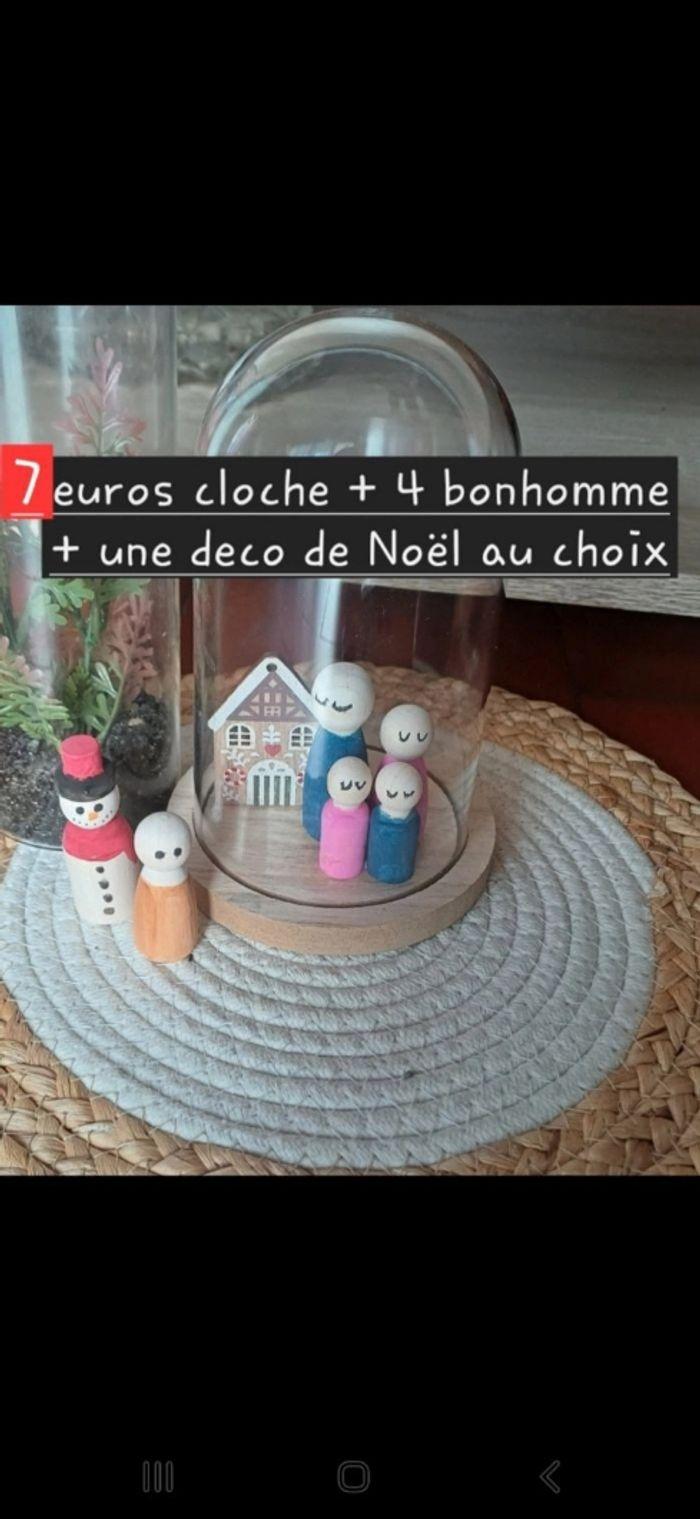 Décoration personnalisée famille cloche plateau - photo numéro 1