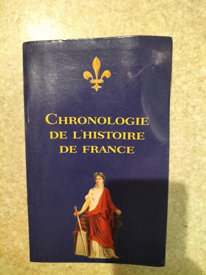 Livre chronologie de l'histoire de France - photo numéro 1