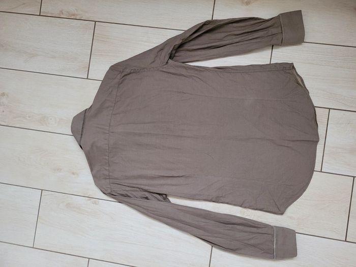 Chemise taupe - photo numéro 3