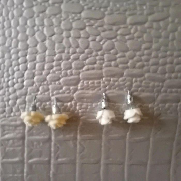 Lot de 2 paires de boucles d'oreilles - photo numéro 2