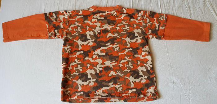 Tshirt manches longues camouflage - photo numéro 2