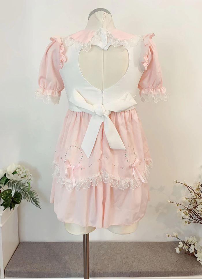 Dress Robe Pink Lolita Cute Kawaii Princess Barbie Cosplay - photo numéro 8