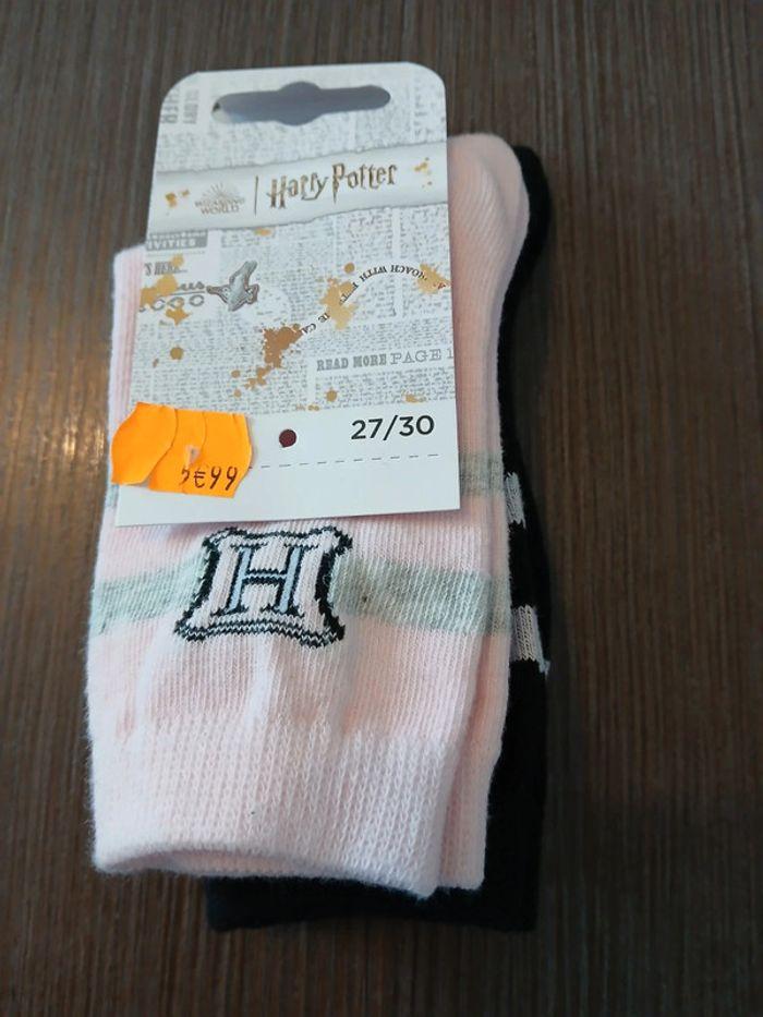 Lot de 2 chaussettes harry Potter fille 27/30 - photo numéro 1