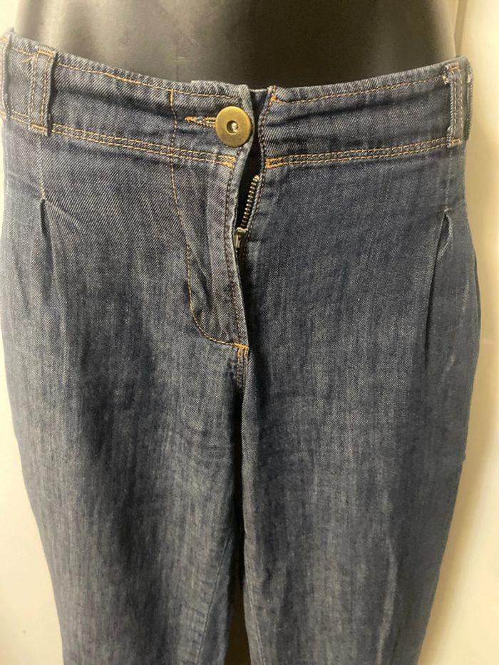 Pantalon jean à jambes larges. Taille 38 - photo numéro 6