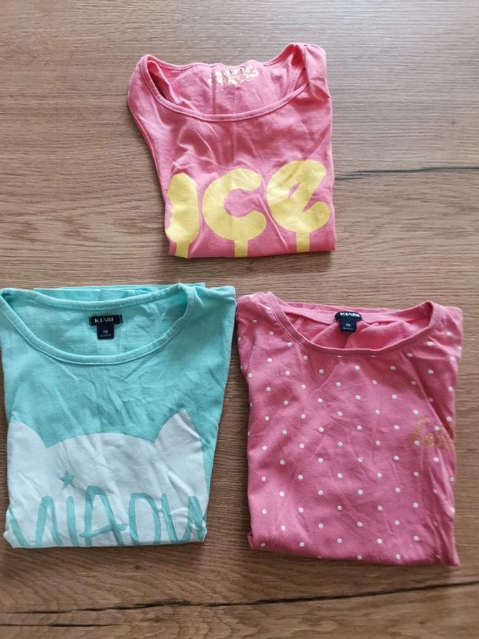 Lot de 3 t-shirts / 8ans - photo numéro 9