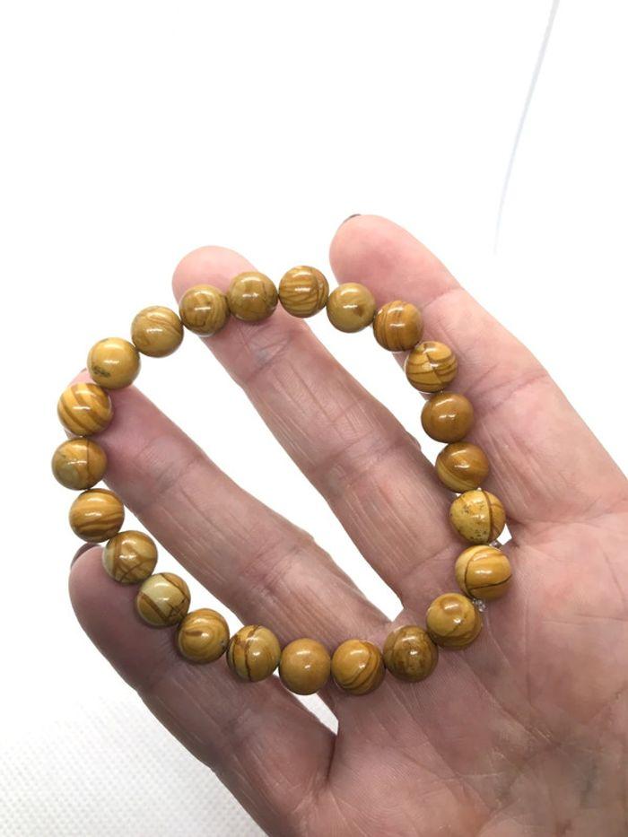 Bracelet de méditation en bois - photo numéro 1