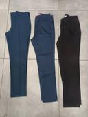 3 pantalons habilles T36