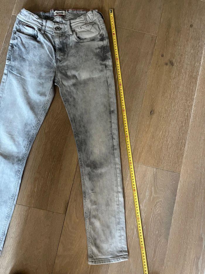 Jeans gris skinny Hilfiger T12ans - photo numéro 9