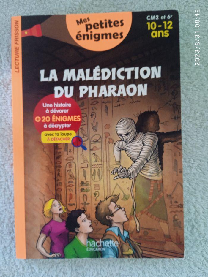 Mes petites énigmes " la malédiction du pharaon " - photo numéro 1