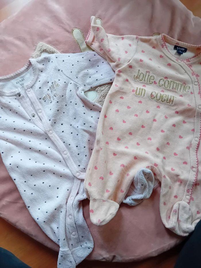 Lot de 2 pyjamas bébé - photo numéro 1