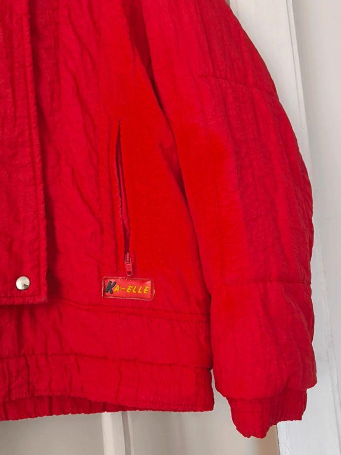 🤎 Blouson vintage rouge 38/40/42/44 🤎 - photo numéro 11