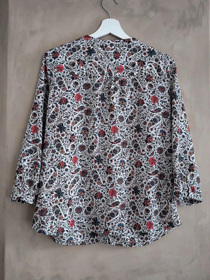 🤎 Blouse fleurie 123 taille 42 🤎 - photo numéro 8