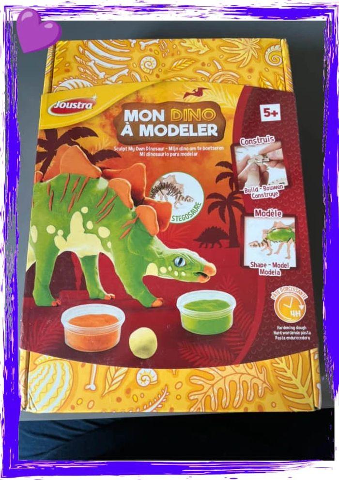 Joustra - Mon dino à modeler - Stegosaure - photo numéro 1