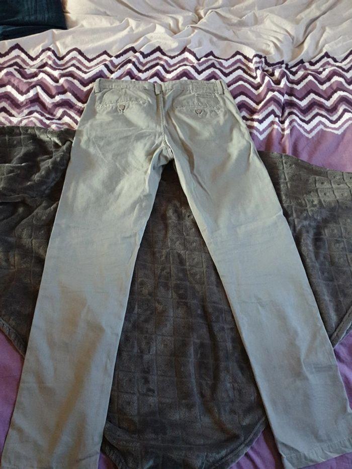 Pantalon chino ajusté taille 44 - photo numéro 5