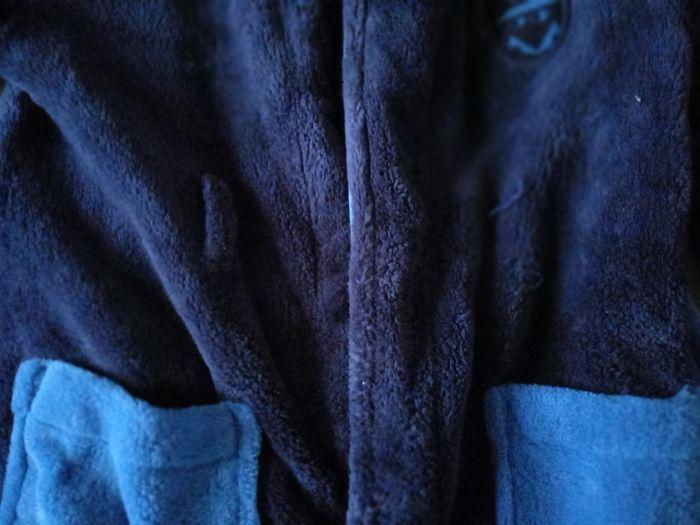 robe de chambre bleu - photo numéro 4