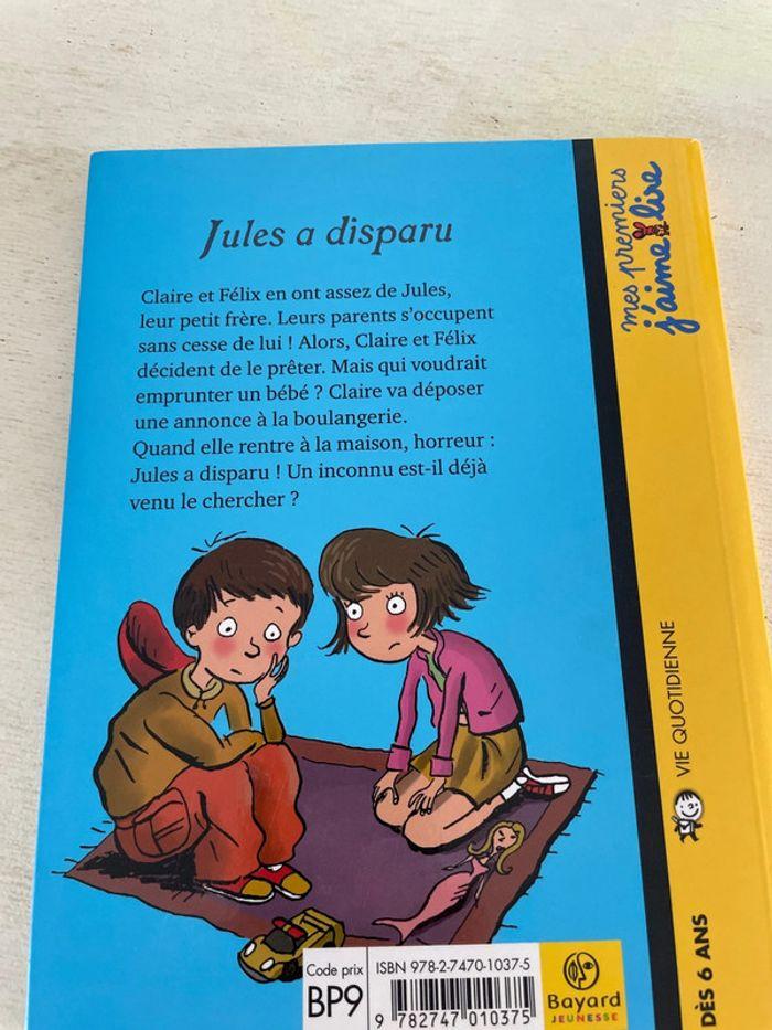 Livre Jules a disparu - photo numéro 2