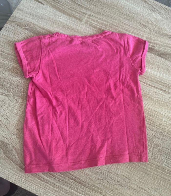 T-shirt rose fuchsia - photo numéro 3