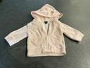 Gilet/veste velours bébé fille 3mois