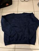 Pull militaire bleu marine