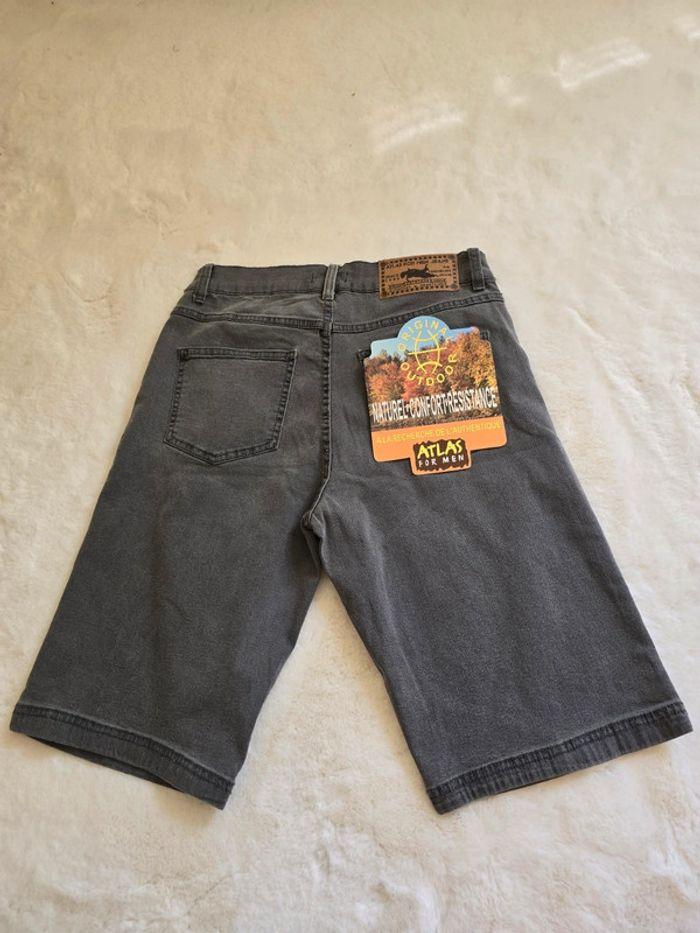 Bermuda short neuf avec étiquette atlas for men jeans taille 38 - photo numéro 3