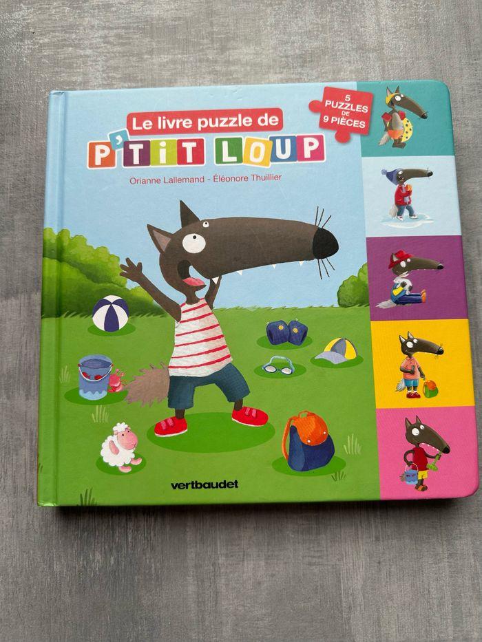 Livre puzzle p’tit loup - photo numéro 1