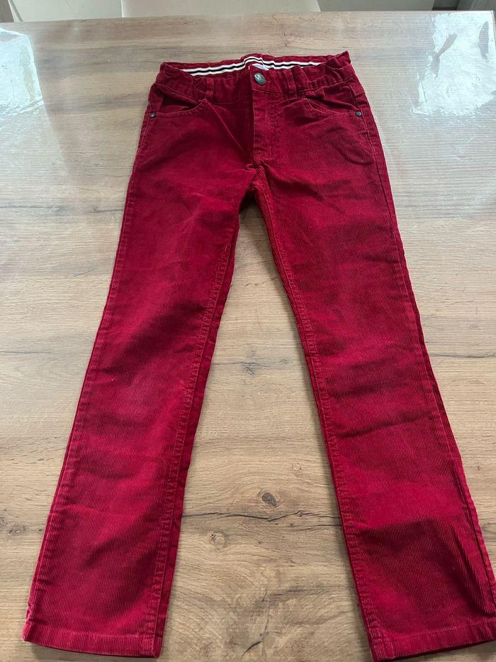 Pantalon velours jacadi 8 ans excellent etat - photo numéro 2