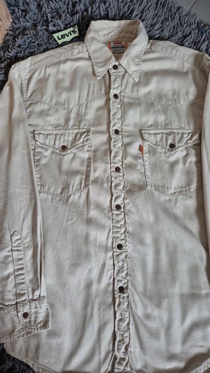 Chemise Levi's denim beige - photo numéro 8