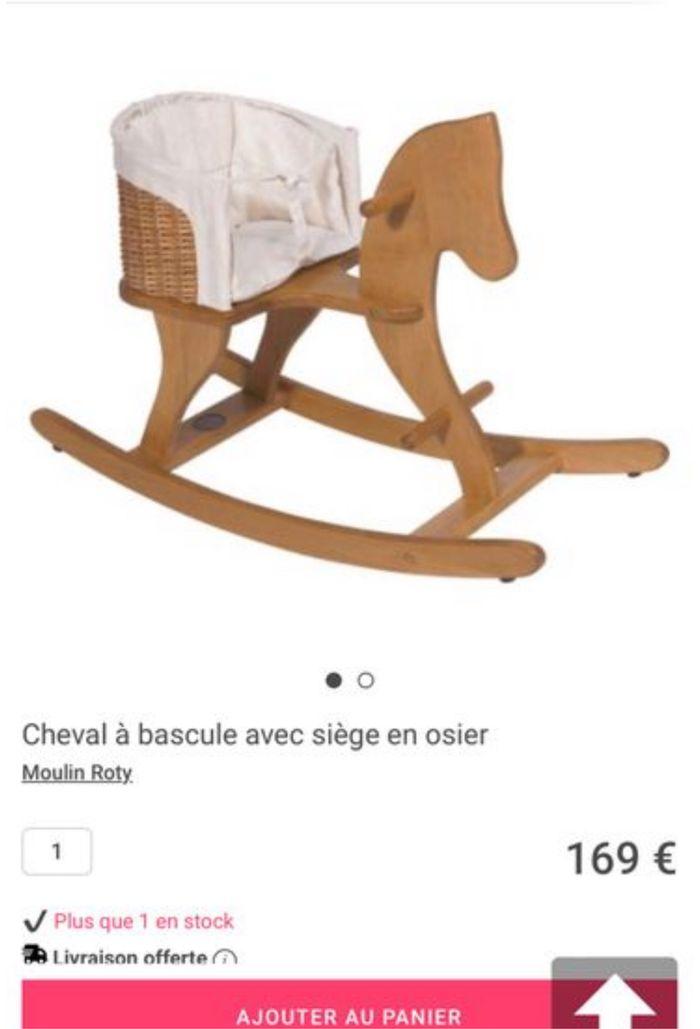 Cheval à bascule en bois Moulin Roty - photo numéro 10