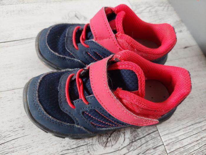 Chaussures de Randonnée Enfant pointure 25 - Quechua MH100 Bleu et Rose 🌈👟 - photo numéro 3