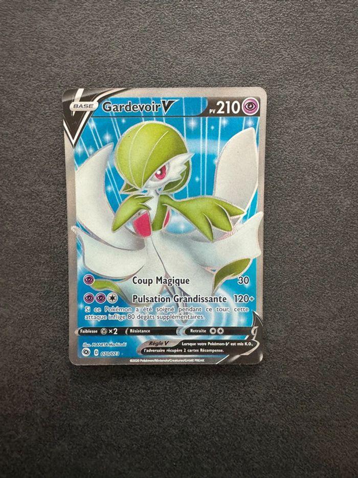 Carte Pokémon Gardevoir V 070/073 La voie du maître - photo numéro 1