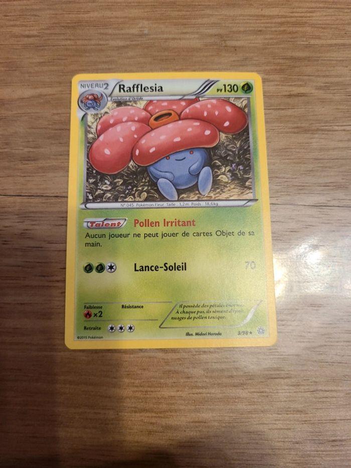 Carte pokemon rafflesia 130pv - photo numéro 1