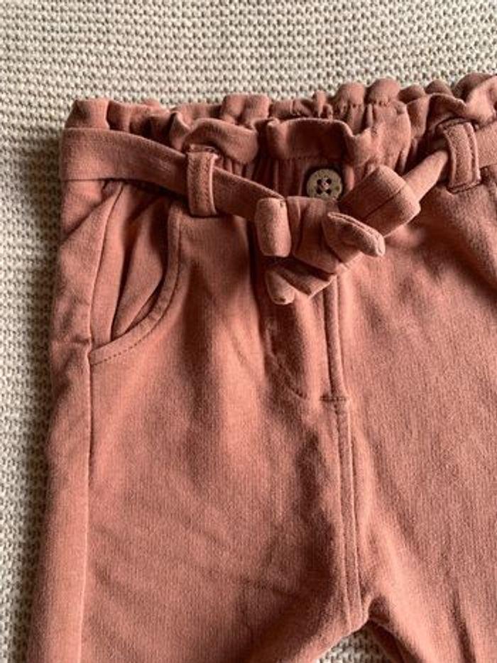 Pantalon sarouel marron prénatal 1 mois - photo numéro 3