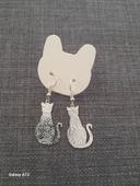 Boucles d'oreilles Chat 🐱