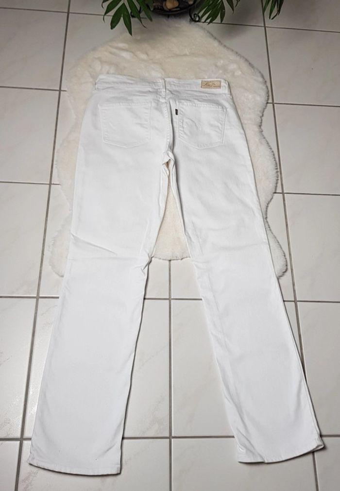 Jean Levi's Demi Curve Classic Rise Straight 30M Blanc - photo numéro 3