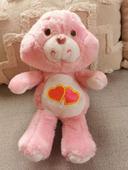 Peluche Bisounours rose groschéri  Kenner 1986