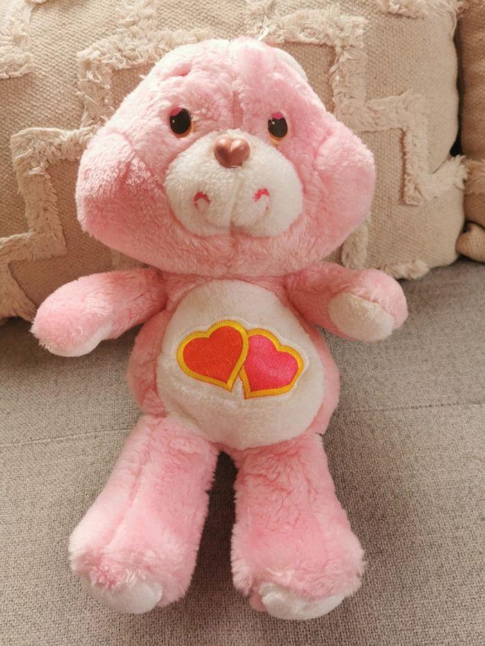 Peluche Bisounours rose groschéri  Kenner 1986 - photo numéro 1