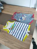 Lot de 2 combi short