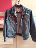 Veste jean fille