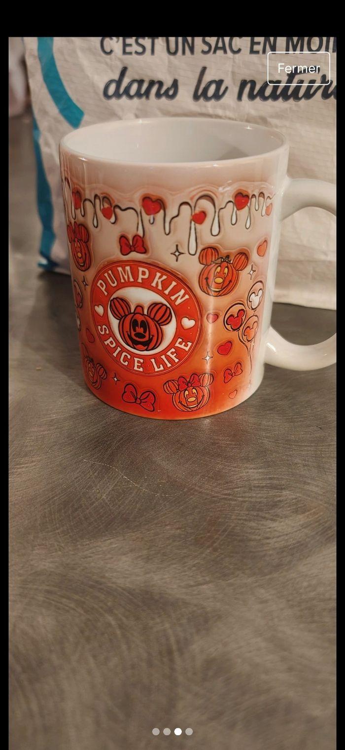 Tasse halloween citrouillesndiqney - photo numéro 4