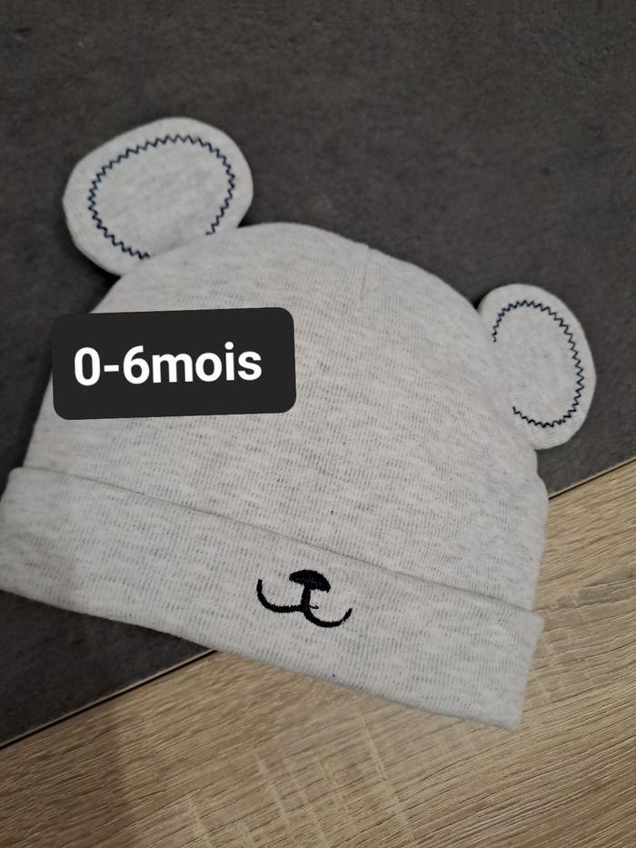 Bonnet 0-6mois hiver