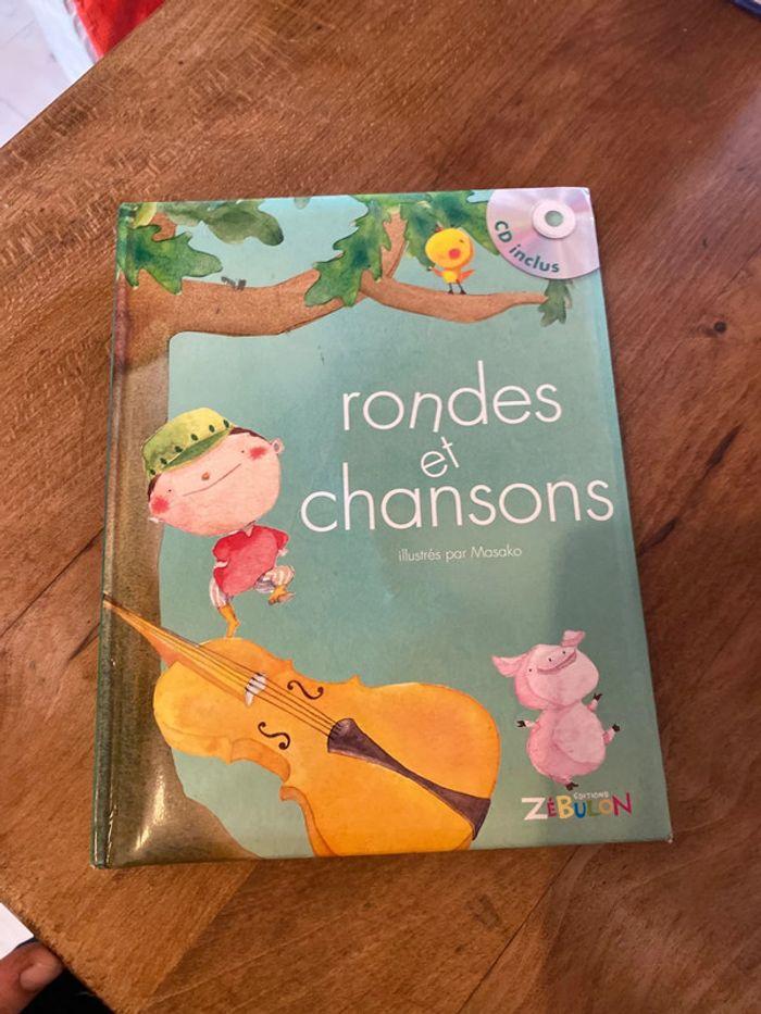 Livre chansons pour enfants - photo numéro 1