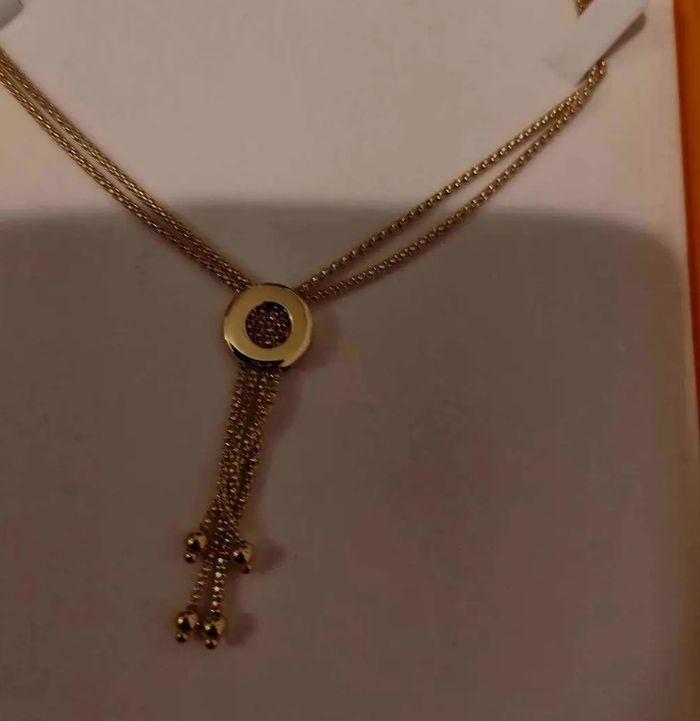 UN COLLIER CRAVATE OR 18k - photo numéro 2