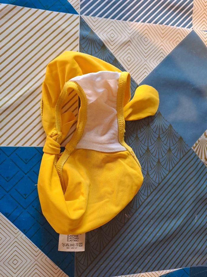 Bas de maillot de bain Fille jaune 5 ans - photo numéro 3