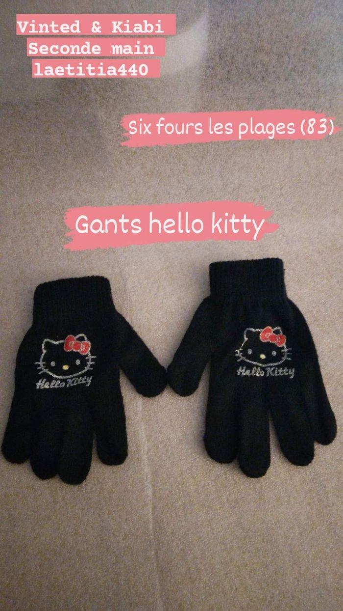 Gants fille hello kitty - photo numéro 1