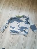 Pull sweat Zara garçon t 3/4 ans bon état